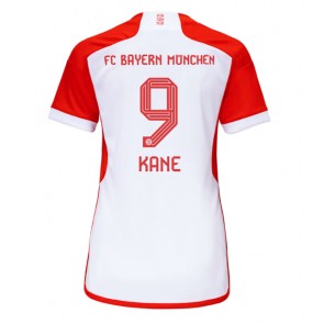 Bayern Munich Harry Kane #9 Hjemmebanetrøje Dame 2023-24 Kort ærmer